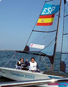 London 2012 forever. Hist&oacute;rico diploma paral&iacute;mpico en vela adaptada