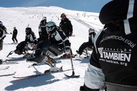 El deporte adaptado se viste de blanco