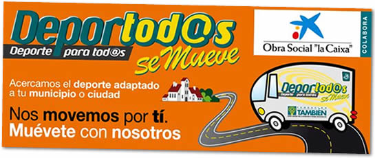 Nos movemos por ti: Deportod@s se Mueve&rdquo; con con la colaboraci&oacute;n de Obra Social 'la Caixa'