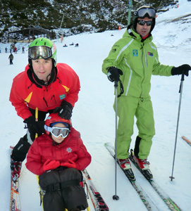 Energía blanca.Los cursos de esquí marcan el calendario de invierno.