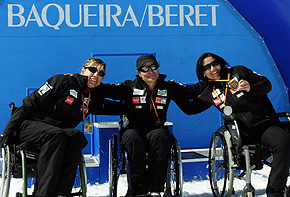 El Equipo de Esquí Alpino Adaptado de la Fundación También acaba la temporada con veintidós medallas