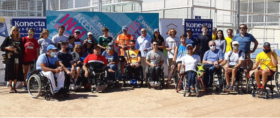 El XIII Open Nacional de pádel en silla Trofeo Fundación Konecta–Fundación También tuvo en 2021 la novedad de simultanearse en la última jornada con 1er Trofeo Inclusivo Konecta.